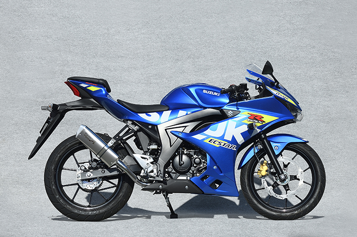 ヤマモトレーシングからGSX-R125/S125用 SPEC-A/フルエキマフラー登場